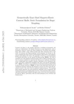 Geometrically Exact Hard Magneto-Elastic Cosserat Shells: Static Formulation for Shape Morphing