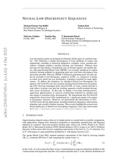 Neural Low-Discrepancy Sequences