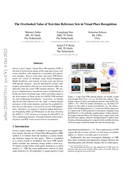 The Overlooked Value of Test-time Reference Sets in Visual Place Recognition