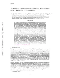UGround: Towards Unified Visual Grounding with Unrolled Transformers
