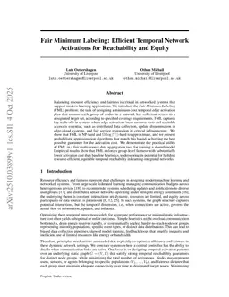 Fair Minimum Labeling: Efficient Temporal Network Activations for Reachability and Equity