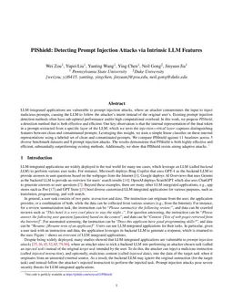 PIShield: Detecting Prompt Injection Attacks via Intrinsic LLM Features