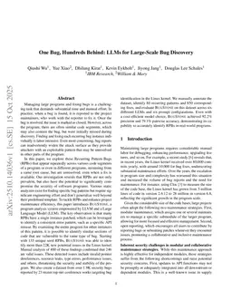 One Bug, Hundreds Behind: LLMs for Large-Scale Bug Discovery