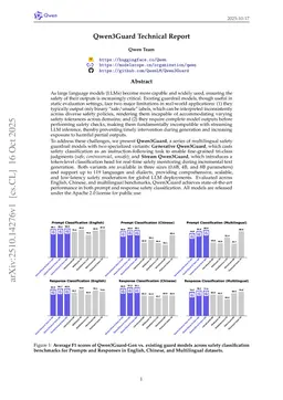 Qwen3Guard Technical Report