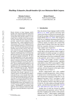 PluriHop: Exhaustive, Recall-Sensitive QA over Distractor-Rich Corpora