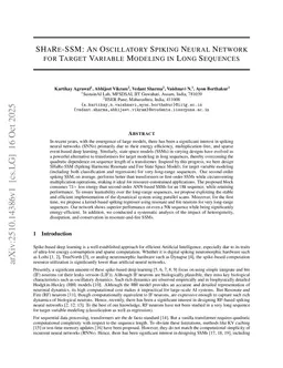 ASecond-Order SpikingSSM for Wearables