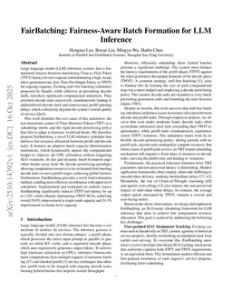 FairBatching: Fairness-Aware Batch Formation for LLM Inference