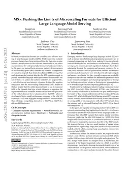 MX+: Pushing the Limits of Microscaling Formats for Efficient Large Language Model Serving