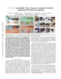 GOPLA: Generalizable Object Placement Learning via Synthetic Augmentation of Human Arrangement