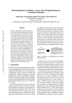 Harmonizing Diverse Models: A Layer-wise Merging Strategy for Consistent Generation