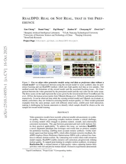 RealDPO: Real or Not Real, that is the Preference