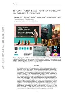 pi-Flow: Policy-Based Few-Step Generation via Imitation Distillation