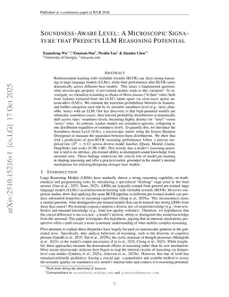 Soundness-Aware Level: A Microscopic Signature that Predicts LLM Reasoning Potential