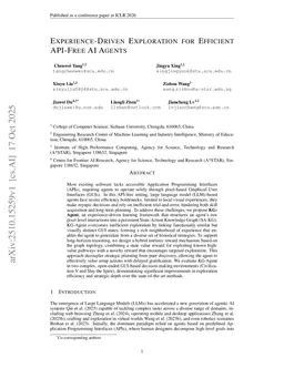 Experience-Driven Exploration for Efficient API-Free AI Agents