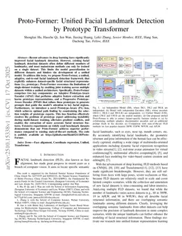 Proto-Former: Unified Facial Landmark Detection by Prototype Transformer