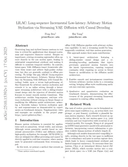 LILAC: Long-sequence Incremental Low-latency Arbitrary Motion Stylization via Streaming VAE-Diffusion with Causal Decoding