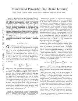 Decentralized Parameter-Free Online Learning