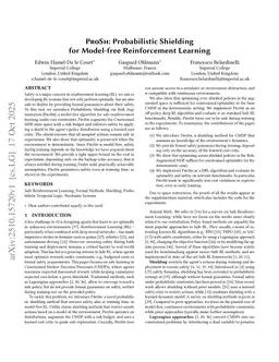 ProSh: Probabilistic Shielding for Model-free Reinforcement Learning