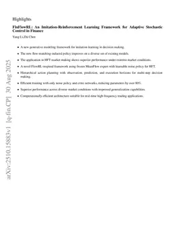 FinFlowRL: An Imitation-Reinforcement Learning Framework for Adaptive Stochastic Control in Finance