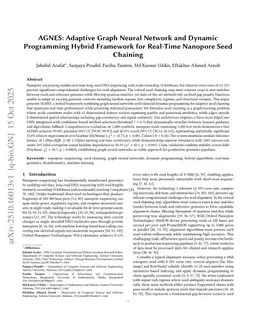 AGNES: Adaptive Graph Neural Network and Dynamic Programming Hybrid Framework for Real-Time Nanopore Seed Chaining