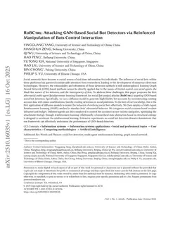 RoBCtrl: Attacking GNN-Based Social Bot Detectors via Reinforced Manipulation of Bots Control Interaction