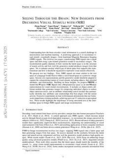 Seeing Through the Brain: New Insights from Decoding Visual Stimuli with fMRI