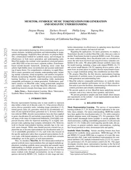 MuseTok: Symbolic Music Tokenization for Generation and Semantic Understanding
