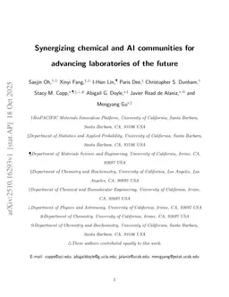 Synergizing chemical and AI communities for advancing laboratories of the future