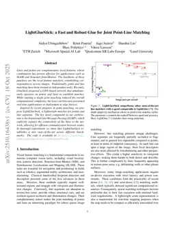 LightGlueStick: a Fast and Robust Glue for Joint Point-Line Matching