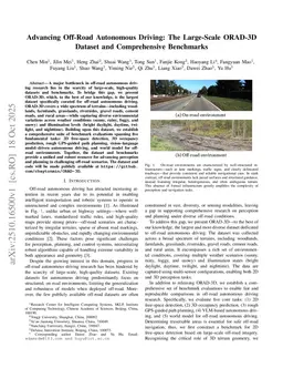 Advancing Off-Road Autonomous Driving: The Large-Scale ORAD-3D Dataset and Comprehensive Benchmarks