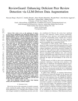 ReviewGuard: Enhancing Deficient Peer Review Detection via LLM-Driven Data Augmentation