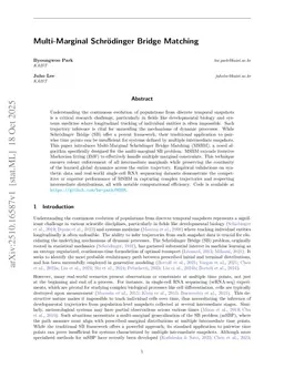Multi-Marginal Schrödinger Bridge Matching