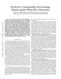 Patronus: Safeguarding Text-to-Image Models against White-Box Adversaries