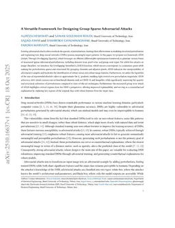 A Versatile Framework for Designing Group-Sparse Adversarial Attacks