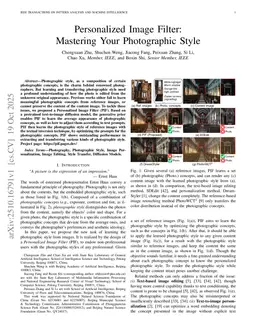 Personalized Image Filter: Mastering Your Photographic Style