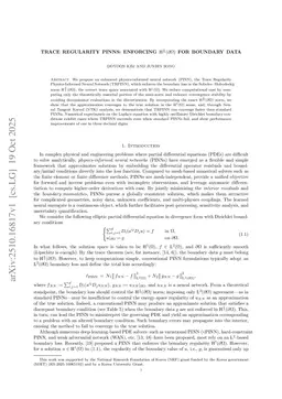 Trace Regularity PINNs: Enforcing $\mathrm{H}^{\frac{1}{2}}(\partial Ω)$ for Boundary Data