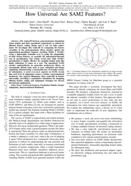 How Universal Are SAM2 Features?