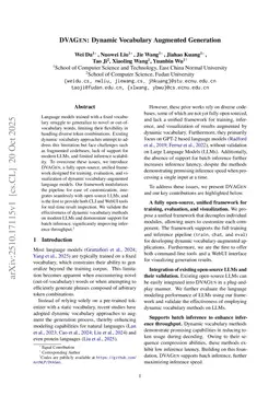 DVAGen: Dynamic Vocabulary Augmented Generation