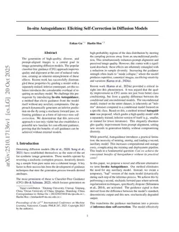 In-situ Autoguidance: Eliciting Self-Correction in Diffusion Models