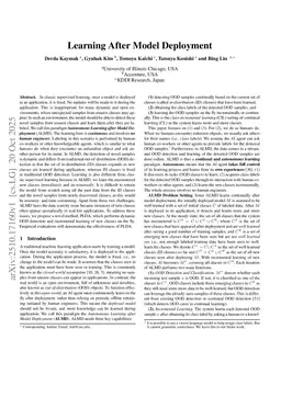 Learning After Model Deployment