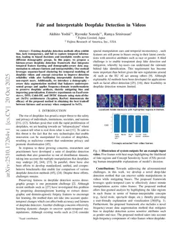 Fair and Interpretable Deepfake Detection in Videos