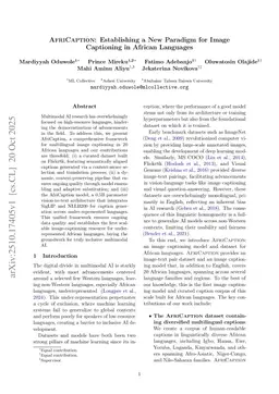 AFRICAPTION: Establishing a New Paradigm for Image Captioning in African Languages