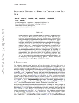 Diffusion Models as Dataset Distillation Priors