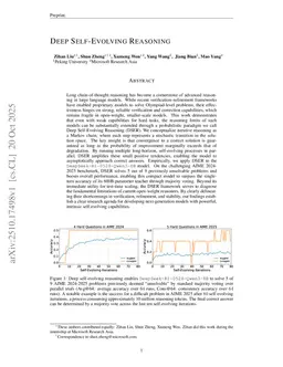 Deep Self-Evolving Reasoning