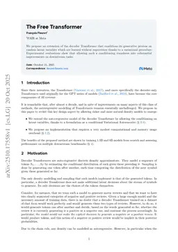 The Free Transformer