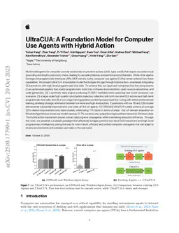 UltraCUA: A Foundation Model for Computer Use Agents with Hybrid Action