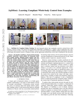 SoftMimic: Learning Compliant Whole-body Control from Examples