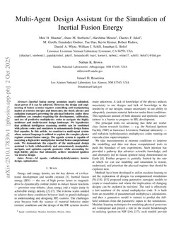 Multi-Agent Design Assistant for the Simulation of Inertial Fusion Energy