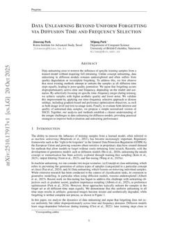 Data Unlearning Beyond Uniform Forgetting via Diffusion Time and Frequency Selection