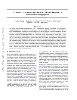 Efficient Long-context Language Model Training by Core Attention Disaggregation